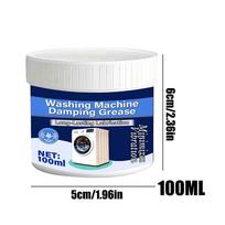 Damping Grease Washing Machine 100ml High-viscosity Shock Absorption Lubricant with Brush Energy Suspension Grease for Dryer as shown