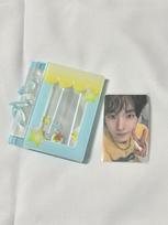 NCT Wish 1st Anniversary MD Acrylic Shaker Binder Yushi Pokapoka Holder