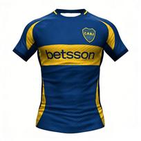 Boca Juniors Namų Futbolo Marškinėliai 3D Spausdinimas Kvėpuojantys Trumpomis Rankovėmis Futbolo T-shirt Vyrams Moterims Vaikams Treniruotėms & Gerbėjų Apranga 5XL