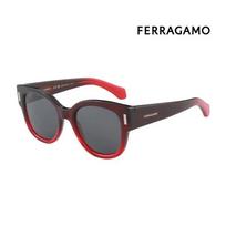 [Salvatore Ferragamo] Sunglasses SF2007S 615 Round Horn-rimmed UV Protection Women Men SF2007S 615_I [51]