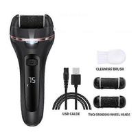 Electric Foot Grinder File Callus Dead Skin Remover Pedicure Tool Professional 2025 juoda