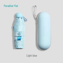 Tiangtang 5-Fold UV Pocket Umbrella ežero mėlyna spalva
