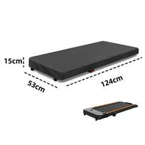 Weather Resistant Under Desk Treadmill Cover Keeps Your Equipment Safe from Dirt and Moisture with Quick On/Off Capability 124x53x15cm