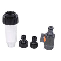 For Garden Pumps Quick Adapter System Pressure Washer Filter Kit For Outdoor Use 21*7*7CM Hose Removes Impurities China Mainland
