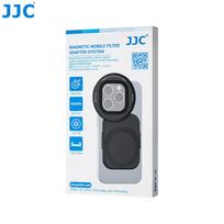 JJC 67mm Magnetic Phone Lens Filter Adapter Mount for iPhone 17 Pro Max 16 15 14 Pro Max Lens Filter Ring With Cold Shoe Mount only iphone 15 14