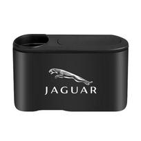 Automobilio emblema Šiukšliadėžė Konteineris Sandėliavimas Šiukšlės Automobilio priedai Jaguar XF XE XJ XJ8 X351 F Pace X Type F Type Karoliai Tijera Drabužiai Raktų pakabukas juoda