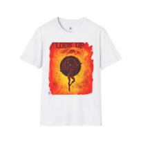 Puppet Master Fire Cyborg Tee - Look Up, Unisex Softstyle T-Shirt, Casual Wear, S įvairiaspalvis
