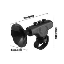 Electric Cycling Horn High Decibel Horn Electric Bell Handlebar Horns Waterproof Adjustable Siren Outdoor Riding Accessories For A