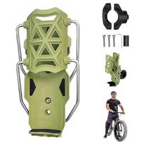 Weather Resistant 360 Degree Rotatable Cup Holder Auto Lock Fits Multiple Beverage Sizes for Bikes Motorcycles Strollers