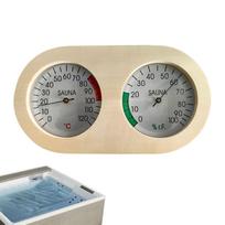 Sauna Hygrometer Wooden Hotel Accessories Temperature Hygrometer For Sauna Room For House Apartment Bedroom Kitchen Living Room China Mainland