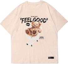 Aelfric Eden Oversized Graphic Tees Men Streetwear Casual Summer Tops Unisex T-Shirt S įvairiaspalvis