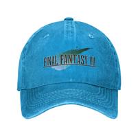 Summer Final Fantasy VII FF Merch Baseball Cap Unisex Women Casual Funny Video Games Caps Hat Adjustable Trucker Hat Adjustable