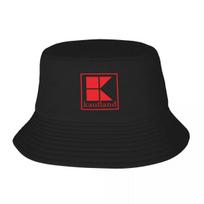 New Kaufland Bucket Hat Foam Party Hats Beach Outing Black Hats Unisex Womens