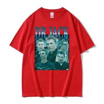 Funny Dr. Jack Abbot Blue Unisex Vintage 90s Merch T Shirts Unisex Women Harajuku Fashion T Shirt Casual Loose High Quality T-shirt 4XL