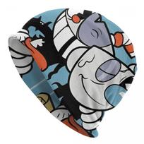 Cuphead And MugUnisex Skullies Beanies Hats Great Retro Game Battle Cuphead Hip Hop Unisex Street Cap Warm Dualuse Bonnet Hats One Size