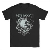 Vyriški marškinėliai Koloss Extreme Metal grupė Meshuggah Vintažiniai grynos medvilnės marškinėliai trumpomis rankovėmis marškinėliai apvalia iškirpte viršūnės dovanos idėja S įvairiaspalvis