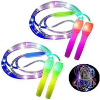 Light Up Jump Rope - Glowing Skipping Rope For Kid And Adults, Flashing Color Change Fitness Rope