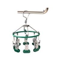 Rust-Resistant Sock Clip Drying Rack 8/18/24 Clips Laundry Clip  Outdoor Drying Green 8 Clips