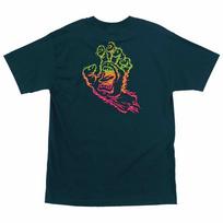 Santa Cruz THROWDOWN SCREAMING HAND Skateboard T Shirt HARBOR BLUE S įvairiaspalvis