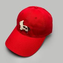 Four Seasons Cartoon Pony Baseball Cap Men'S And Women'S Sunshade Cute Face Small Casual Versatile Cap 56-60cm raudona