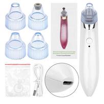 Blackhead Remover Pore Vacuum Electric Pore Cleaner USB Rechargeable for Women