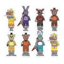 8 X Five Nights At Freddy Mini Figure Fit Toy Kids Gift-1a