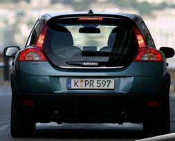Volvo C30 - Chromuota Juostelė Ant Bagažinės Dangčio Stiklo