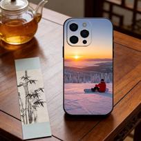 Skiing Snow Snowboard Ski Phone Case Silicone Soft For IPhone 17 16 15 14 13 12 11 X XR Plus Pro Max Plus iPhone17
