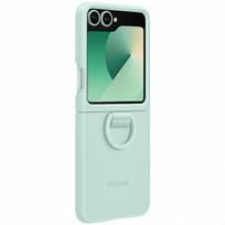 Etui Samsung Silicone Case With Ring Do Galaxy Z Flip6 Miętowy