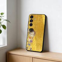 The Kiss G-Gustav Klimt P-Painting Phone Case For Samsung Galaxy A91,80,73,72 ,71,53,52,32 ,31,22,21s,20,Soft Black Case Samsung a72