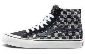 Vans SK8 HI Checkboard Grey/Black VN0A3MV1VFZ 35