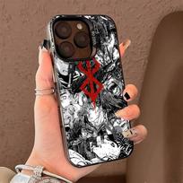 Berserk Guts Phone Case For iPhone 17 16 15 14 13 12 11 Pro MAX Matte Shockproof Back Anti Fall Matte Cover iPhone 15