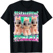 Los Tralaleritos Dicen Tralali Italian-Brainrot Shark Kids T-Shirt S juoda