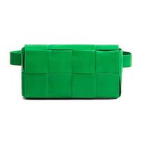 Bottega Veneta Diržas Cassette Rankinė Papūgos Žalia/Sidabrinė Vyriški Krepšiai Žalia 651053-VCQ72-3724 Basic Set (Bag+Dust Bag)