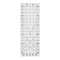 Quilting liniuotė Akrilinė siuvimo liniuotė Skaidrus quilting šablonas Pjovimo liniuotė quilting kvadratams Lėlių siuvimas Pradedantiesiems Siuvimo amatai 1pc