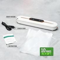 Vacuum Sealer for Food, Easy Clean Compact Kitchen Use, Reliable Appliance