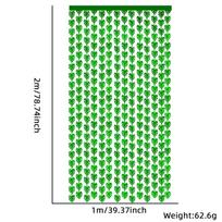 Lush 2 Meter Tropical Rain Curtain For Hawaiian Party Decor With Colorful Leaf Designs