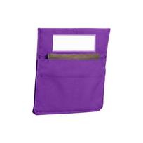 With Name Tag Hanging Storage Bag Oxford Chairback Pocket Chart Classroom Organizer  Home Storage violetinė