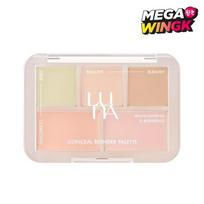 LUNA Conceal Blender Palette 6g Clear Pure Natural Tone Reset Cover #01 Clear Cover