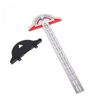 1PC Woodworking Edge Ruler Angle Ruler Meter Ruler Measuring Tool