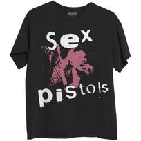 This Vintage Black Sex Pistols T-shirt with Faded Live Print Captures the Rebellious Spirit of 70s Punk for Diehard Fans 4XL