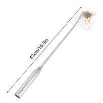 Grass Remover Tool Gardening Soil Maintenance Tool 8-Teeth Hand Grass Remover for Gardeners Grandparents Raised Bed Flower sidabras