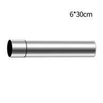 60 mm skersmens nerūdijančio plieno dūmtakio vamzdis 30/40 cm ilgio krosnelės vamzdis kamino įdėklas tiesaus tipo medienos krosnelės šildytuvo išmetimo vamzdis dalis įrankis