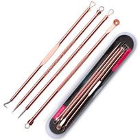 4 Pcs/Box Acne Blackhead Removal Needles Pimple Acne Extractor Black Head Pore Deep Cleansing Spot Cleaner Face Skin Care Tool