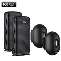 KERUI DW9 Wireless Driveway Security Alarm Waterproof PIR Motion Detector Garage Welcome Burglar Alarm Secure System Patrol US Plug