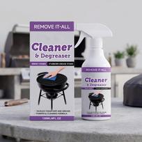 Barbecue Grill Cleaner Degreaser 120ml Powerful Formula for Removing Grease and Smoke Residue from Cooking Surfaces and Equipment One Size violetinė