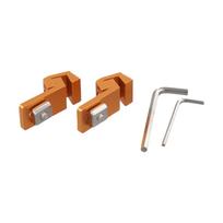 CNC Machining Applications CNC Side Clamps Premium Aluminum Clamp Tools Plate Yellow Compact Clamping Solution China Mainland