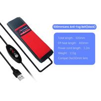 Blue Mantis Camera Anti-Fog Belt Dew Heater Lens Heater Heating Demister Strap for Camera/Telescope/Guide Scope Insulation Belt Red 300MM