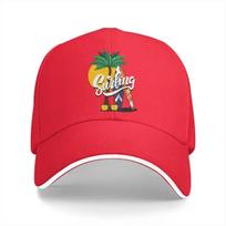 Pure Color Dad Hats Funny Surf Quote Casual Hat Sun Visor Caps Surfing Extreme Sports Peaked Cap One Size