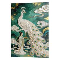 DIY Pearl Painting Kit with Frame 30x40cm Pearl Gem Paintings Picture Arts Craft for Adults Beginners Home Wall Decor